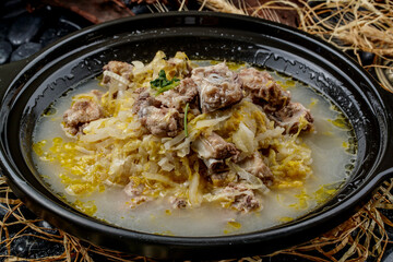 Sauerkraut Stewed Pork Ribs