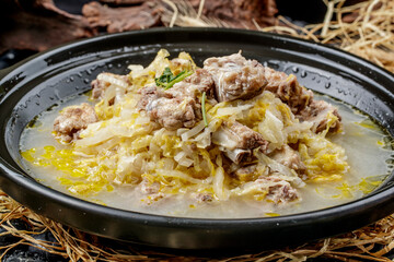 Sauerkraut Stewed Pork Ribs