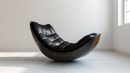 A rocking chair evokes calm with its gentle, rhythmic sway, inviting moments of rest and reflection. Crafted from warm wood or soft upholstery, it cradles the body in soothing comfort. Its curved runn