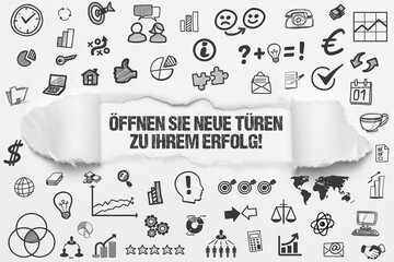 Öffnen Sie neue Türen zu Ihrem Erfolg!