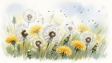 Dandelion meadow