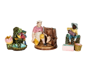 Collectible Pottery Figurines: Rural Life & Trades
