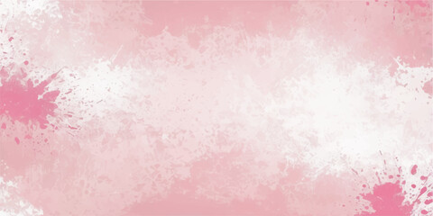 Abstract watercolor design with a pastel pink texture and vintage grunge pattern