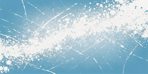 Abstract blue water background with stars and light texture for a winter holiday card design illustration