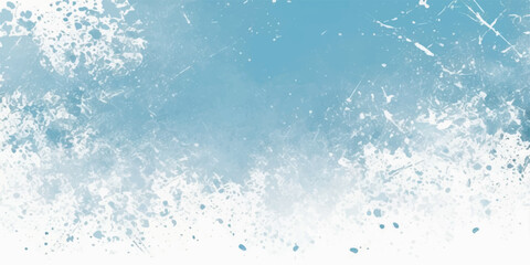 Abstract cold blue nature splash texture for a vintage winter ocean backdrop
