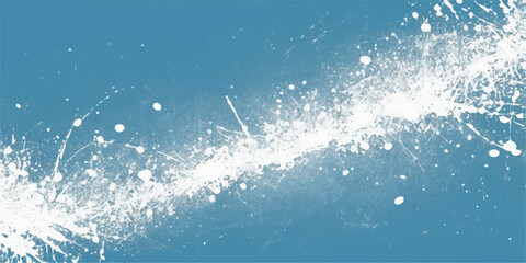 Abstract blue ocean water surface texture background with cold foam splash and fresh summer wave