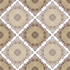 seamless damask pattern