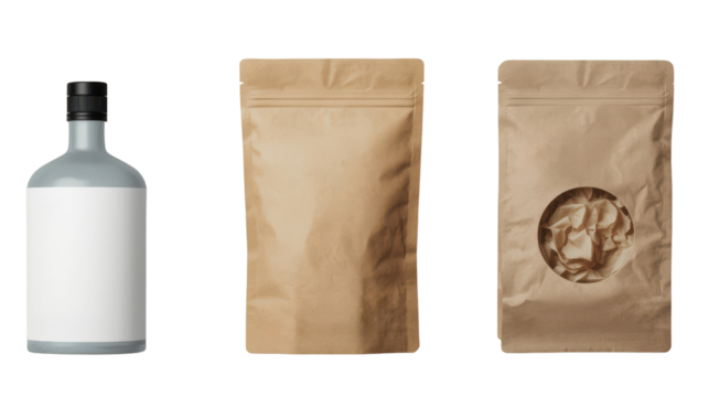 Recycling bottles and packaging for a sustainable future urban environment product photography eco-friendly concept