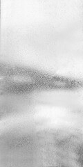 Fototapeta premium Blurred frosted glass. Window or shower wall backdrop with shadows and reflections.
