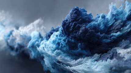 Visualizing container orchestration artistic depiction of cloud abstraction in digital art