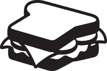 Freshly baked brown bread vector illustration with golden crust and soft texture for bakery advertisements