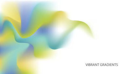 Abstract liquid colorfull gradient background