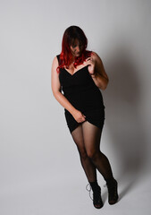 Naklejka premium frau, gestalten, schönheit, leitbild, atelier, 