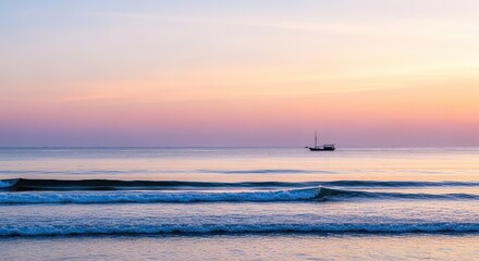 A person walks along the ancient stone Great Wall of China, winding through mountainous terrain under a clear sky.