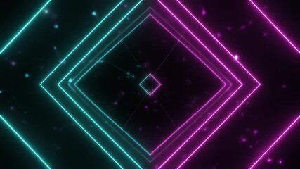 Animated thin geometric lines intersecting to form smooth abstract motion patterns on dark minimal backdrop