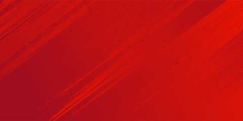Obraz premium Top Background red and crimson pop art vector with halftone dots in comic best texture