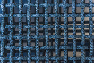 ROPE NET - Geometric pattern made of sisal line