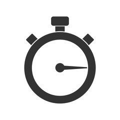 Timer icon isolated on transparent background 