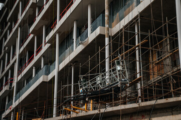 construction of the Badayevsky
 Residential complex in Moscow
