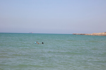 The Red Sea and a ship