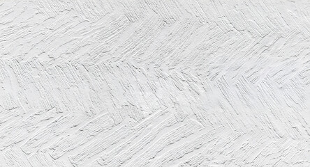 A clean white plaster wall texture featuring subtle rough patterns and soft diagonal strokes. Ideal for minimalist backgrounds, interior design concepts, architectural visuals.