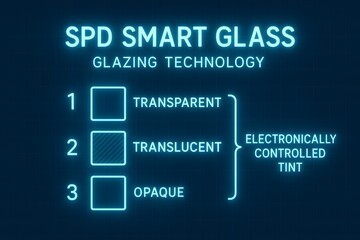 Smart Glass Tint Stages with Dynamic Opacity Control for Architectural Window Technology
