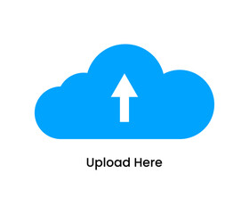 upload icon. Cloud Upload Icon for Data upload and Storage