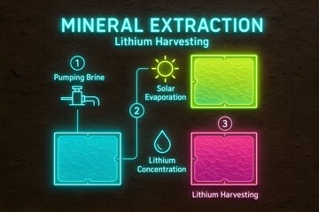 Lithium Extraction Process with Battery Metal Production for Green Technology Manufacturing
