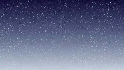 Obraz premium Serene Starry Night Sky with Gradient Hues and Scattered Stars.