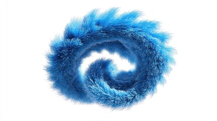 Discover the mesmerizing abstract beauty of a swirling blue vortex, perfect for adding a touch of artistic flair and modern elegance to your creative projects and designs