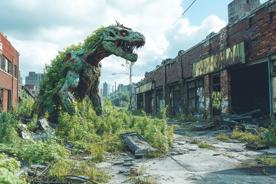 Radioactive mutants inhabiting urban wasteland