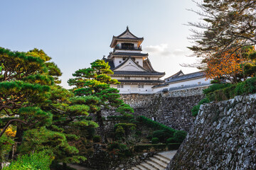 Kochi Castle on the hilltop of Otakasa Hill in Kochi Prefecture, Shikoku, Japan