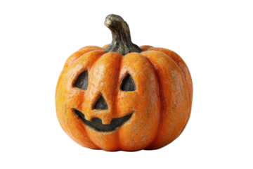 Halloween Pumpkin Carving: An artistic carved pumpkin with a friendly face, radiating the spirit of Halloween, symbolizing creativity and the joyous, spooky season.
