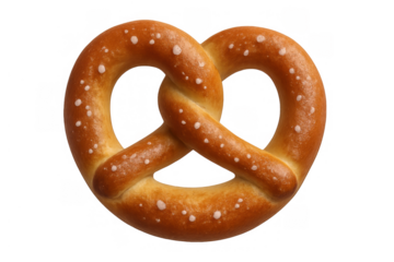 Pretzel, baked soft dough snack, traditional german lye pastry with salt, bavarian food, bread for oktoberfest