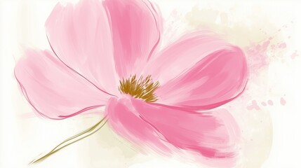 Close-Up of Blossom Petals in Soft Cosmos Colors