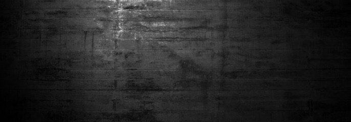 Grunge Banner: Graue schmutzige Beton Oberfl&auml;che
