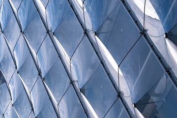 Abstract composition highlighting architecture, abstract, geometry, minimalism, facade, structure, pattern, geometric lines, architectural detail and abstract design with a refined corporate aesthetic