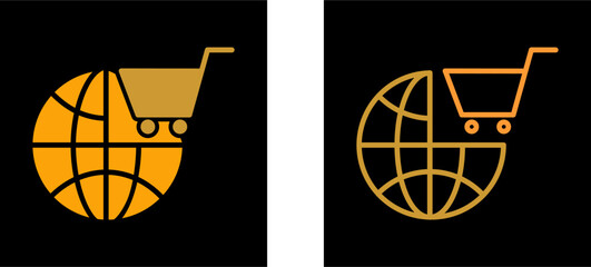 World Shopping Vector Icon