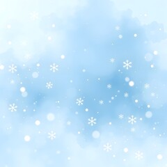 Fototapeta premium winter background with snowflakes