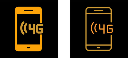 4G Vector Icon