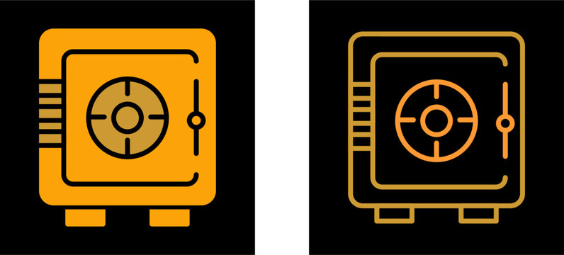 Safe Box Vector Icon