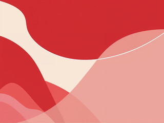 abstract red and pink wavy layered background modern vector design