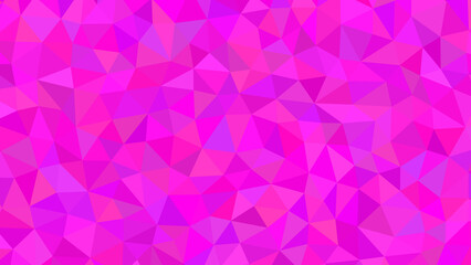 Fototapeta premium A vibrant tapestry of pink and purple hues, a mesmerizing mosaic of geometric shapes creating a captivating and visually stunning design