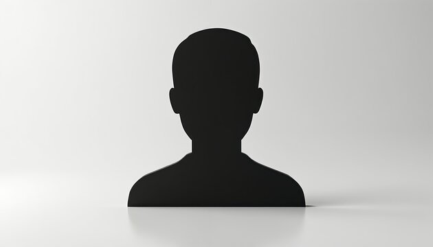 Black silhouette of a person head and shoulders against a white background. This generic figure represents an anonymous individual or a default user profile icon.