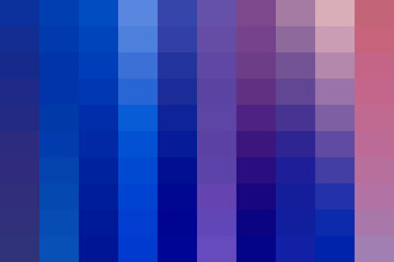 Gradient pixel pattern with vibrant blue, deep purple, and soft pink tones creating a dynamic abstract digital background or modern wallpaper