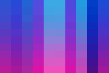 Vibrant pixelated gradient background showcasing vertical stripes of seamless blue, violet, and magenta squares, creating a modern digital abstract pattern.