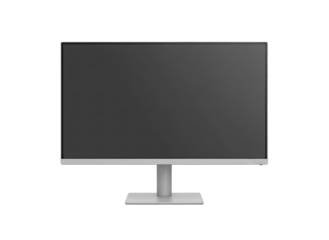 Clean Isolated Image Of A Miniature Shopping Cart With Blue Handle And Silver Frame On Transparent Background