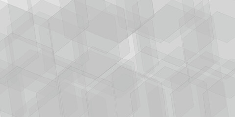 Abstract background white modern background. Gradient square shape design. Futuristic technology concept. Abstract geometric line square seamless pattern.