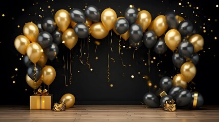 Happy New Year Celebration Background