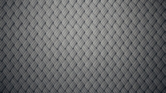 Grey woven texture with diagonal pattern and subtle vignette